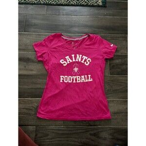 Hot Pink New Orleans Saints Shirt